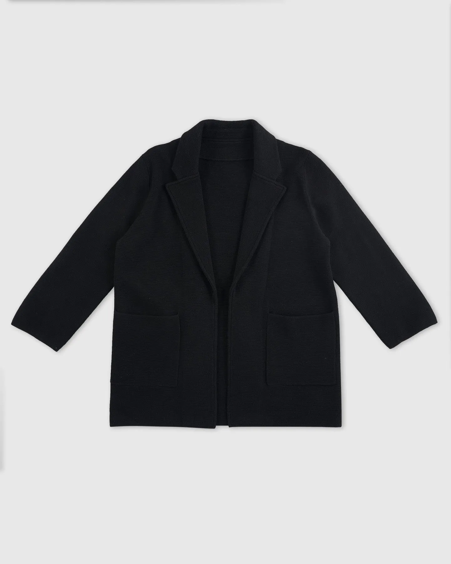 100% Organic Cotton Knit Blazer