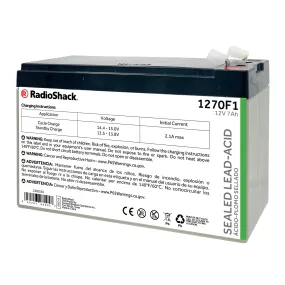 12V 7Ah Sealed Lead-Acid (SLA) Rechargeable Battery