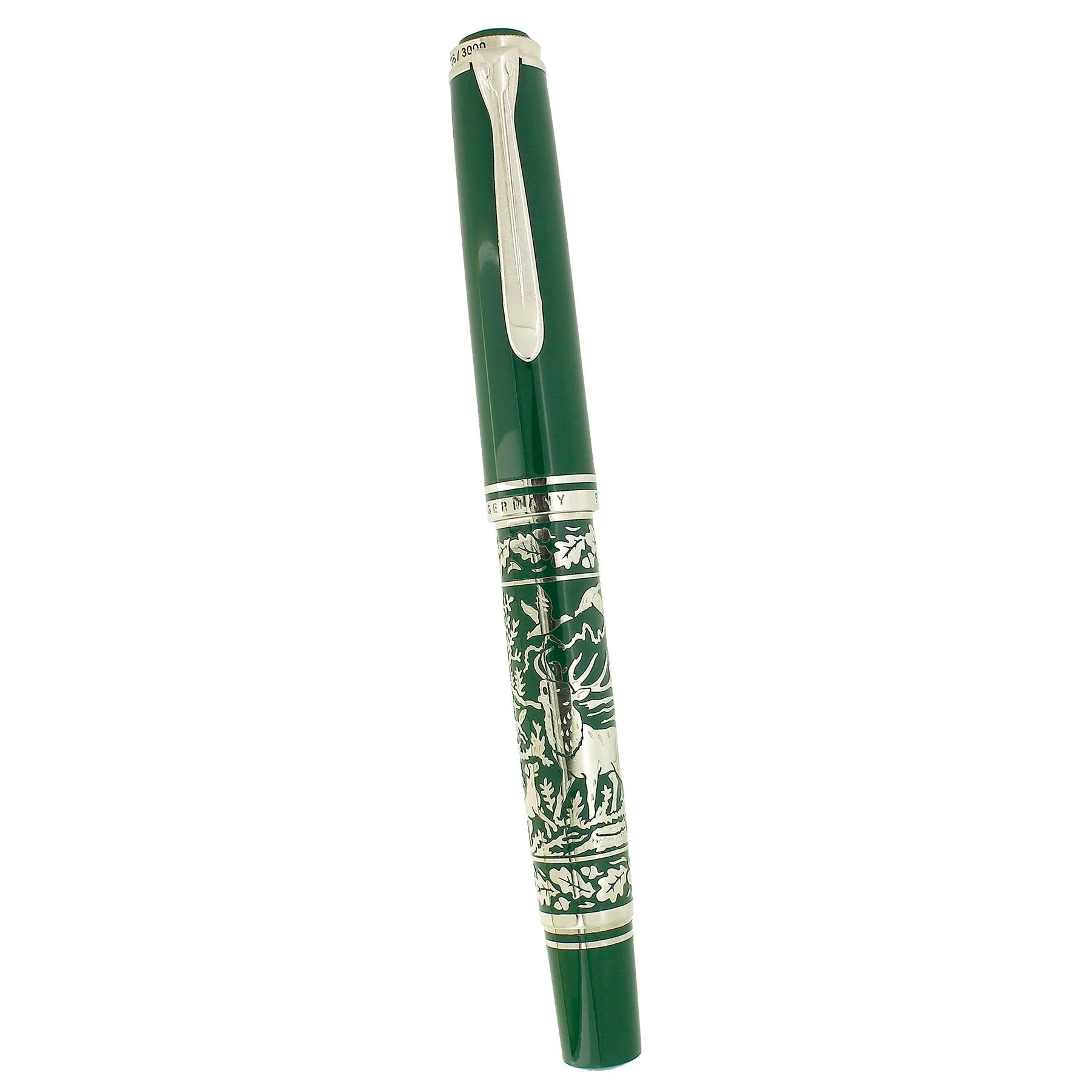 1994 PELIKAN M915 HUNTING LIMITED EDITION FOUNTAIN PEN W/BOX NEVER INKED