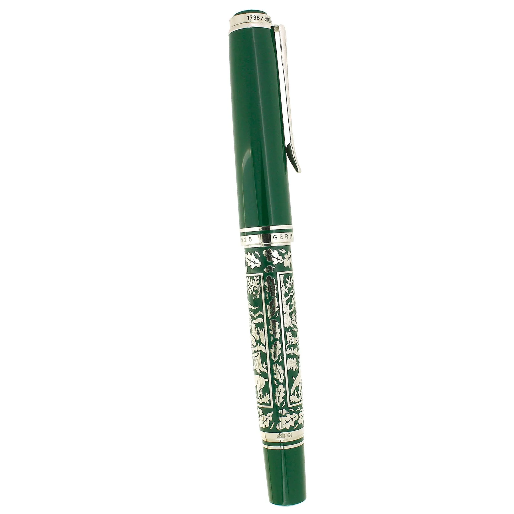 1994 PELIKAN M915 HUNTING LIMITED EDITION FOUNTAIN PEN W/BOX NEVER INKED