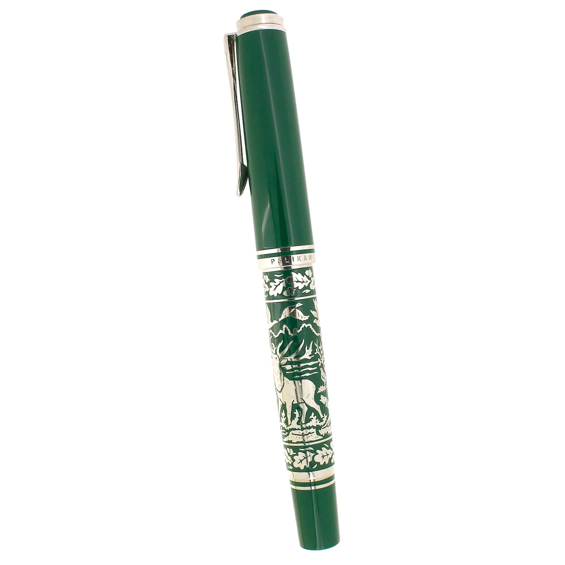 1994 PELIKAN M915 HUNTING LIMITED EDITION FOUNTAIN PEN W/BOX NEVER INKED