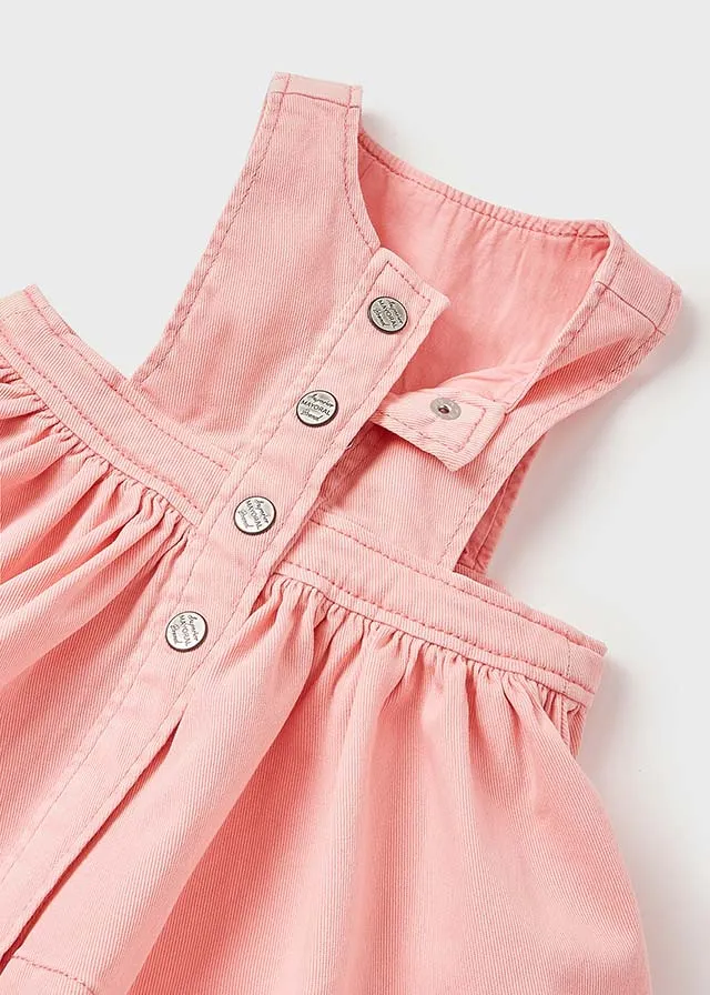 2pc Overall Dress with Tee