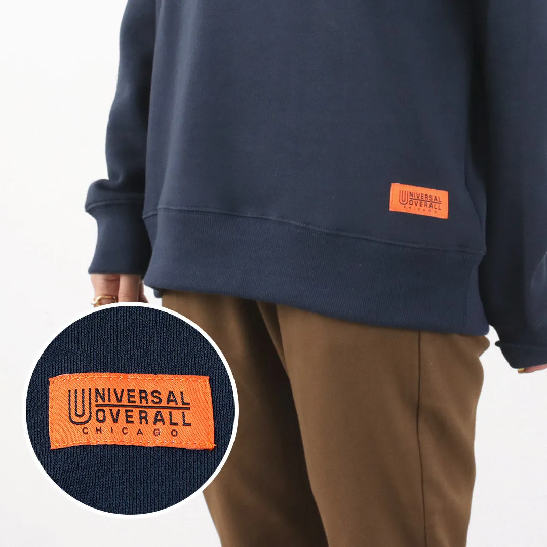 【30％OFF】UNIVERSAL OVERALL（ユニバーサルオーバーオール） 30/7 TC プリント スウェット シャツ (ILLINOIS)