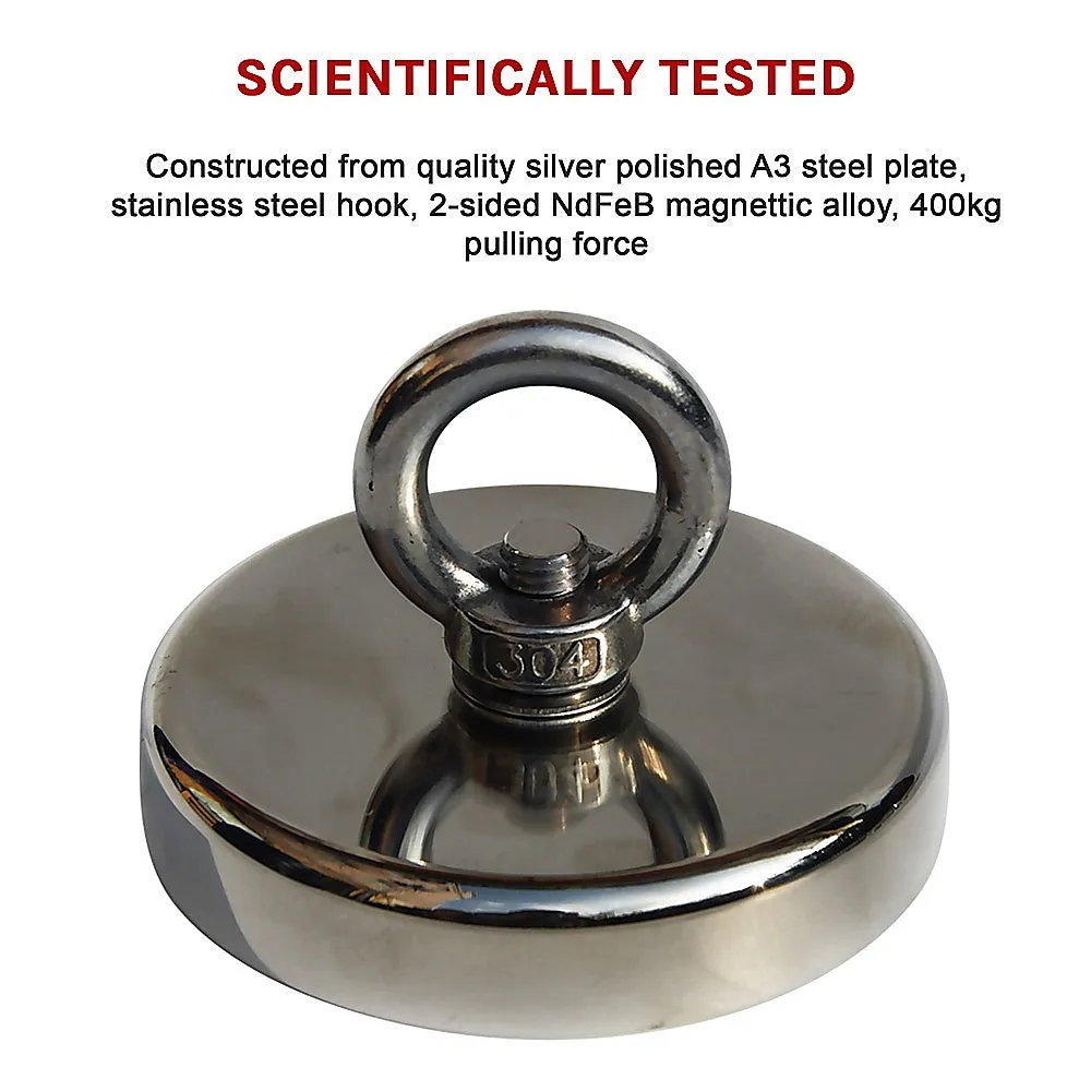400Kg Powerful Neodymium Recovery Magnet, 100mm Diameter