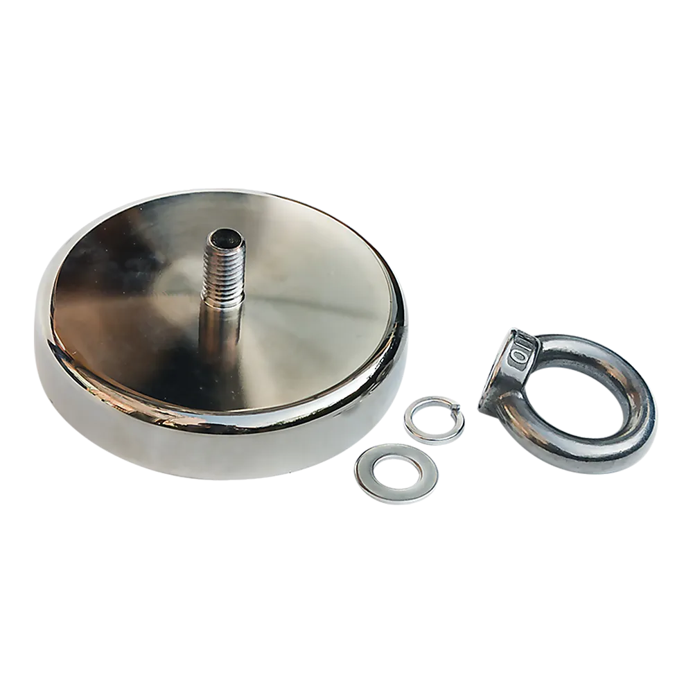 400Kg Powerful Neodymium Recovery Magnet, 100mm Diameter