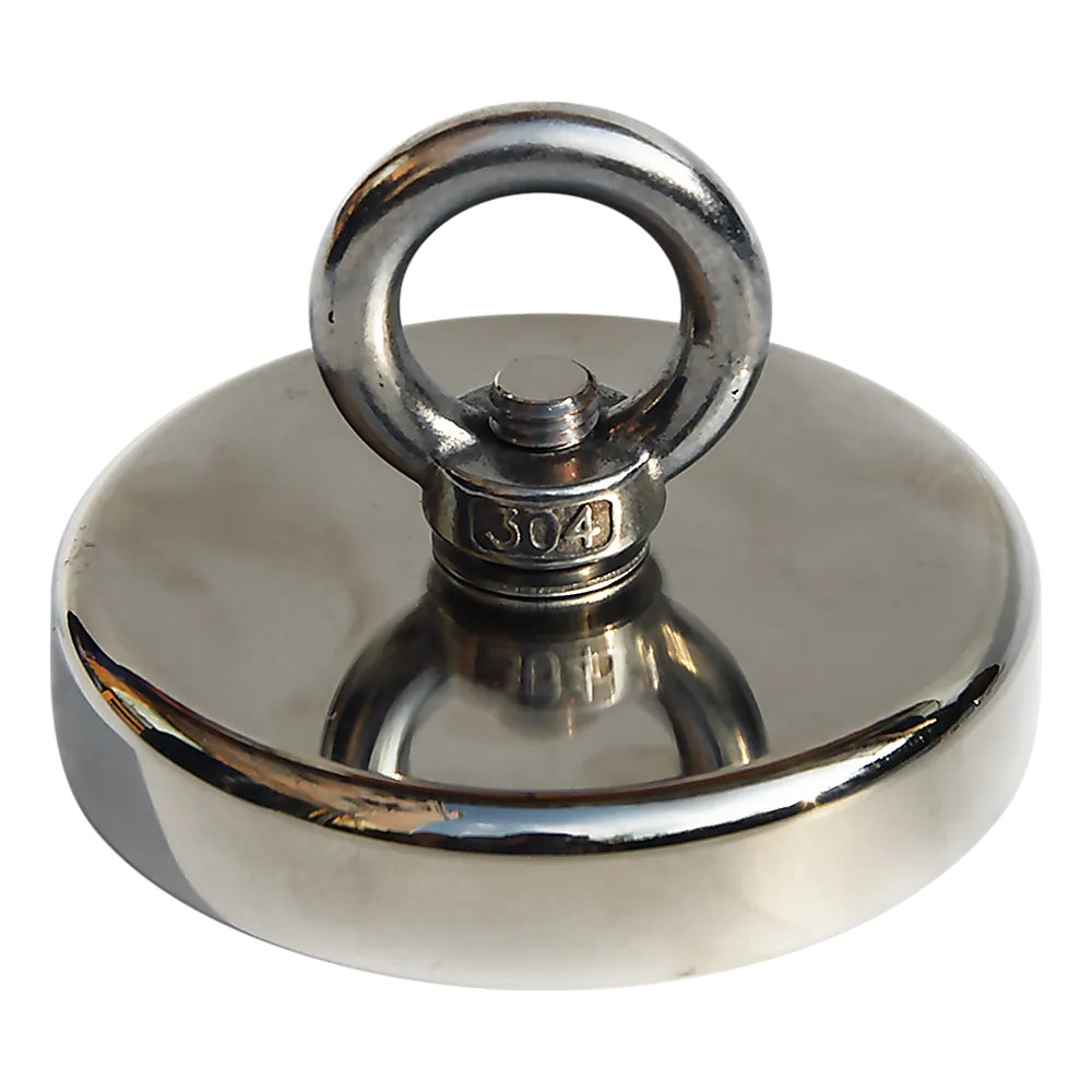 400Kg Powerful Neodymium Recovery Magnet, 100mm Diameter