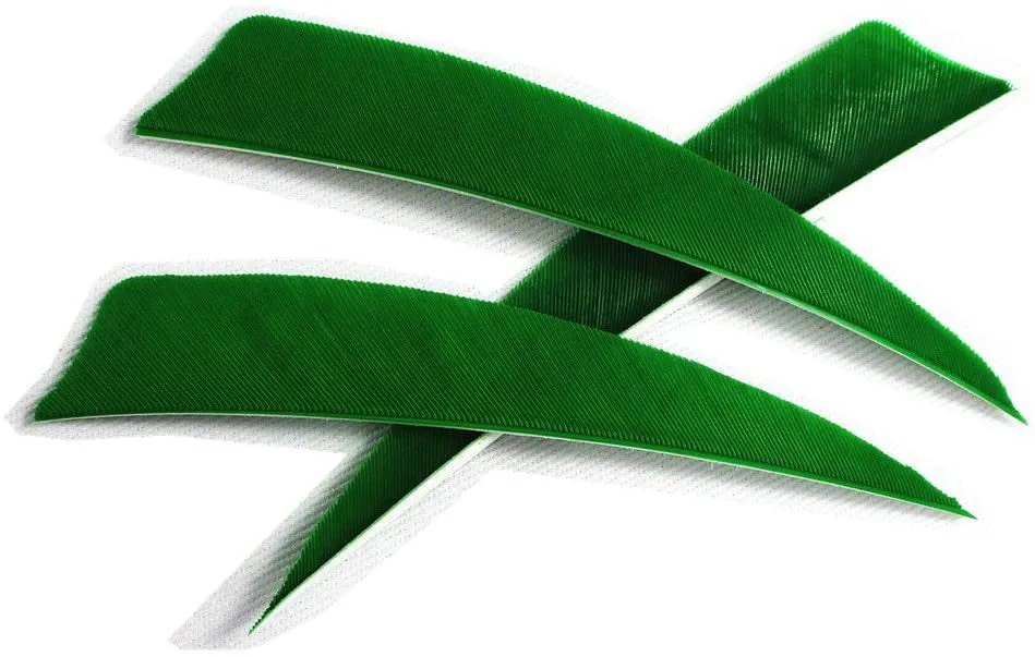 🎯4inch Turkey Arrows Feather Fletching for Traditional Archery Bow