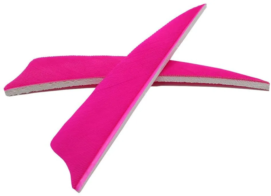 🎯4inch Turkey Arrows Feather Fletching for Traditional Archery Bow