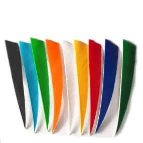 🎯4inch Turkey Arrows Feather Fletching for Traditional Archery Bow