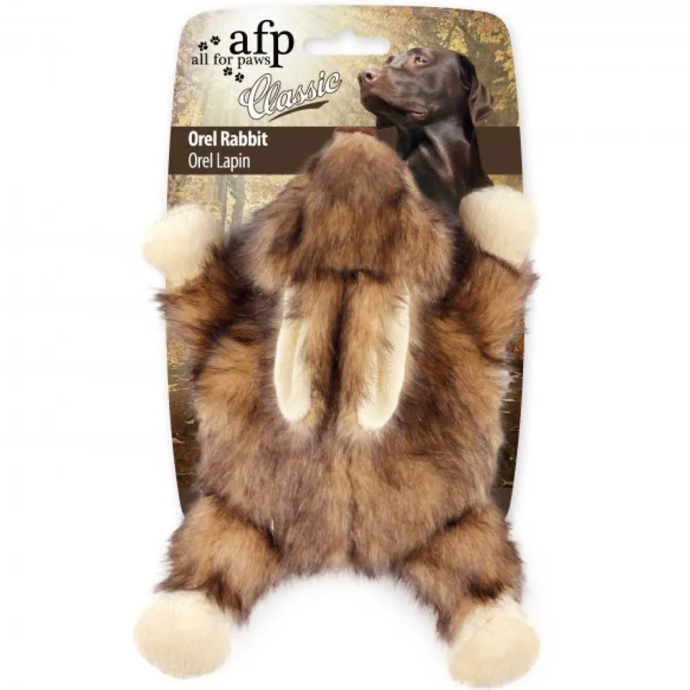 All For Paws Classic Orel The Rabbit Plush Dog Toy