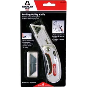 American Safety Razor 65-0203 Folding Utility Knife