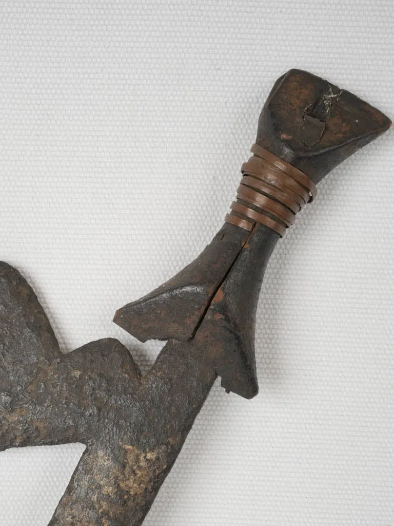 Antique Sudanese Throwing Knife - 19th Century - 17¾"