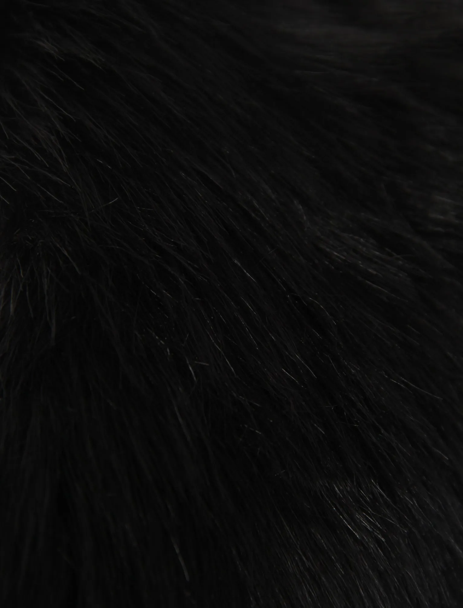 Arkwright Detachable Fur Collar Cardigan in Black - Tokyo Laundry