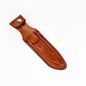 Benchmade 103194F Brown Leather Sheath for 15004 Saddle Mountain Skinner with Hook