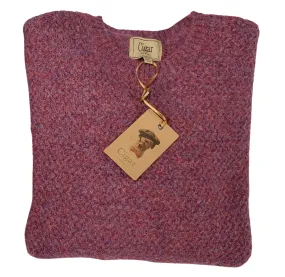Bergamo Elegant CR-354 Crew Neck Sweater - Magenta