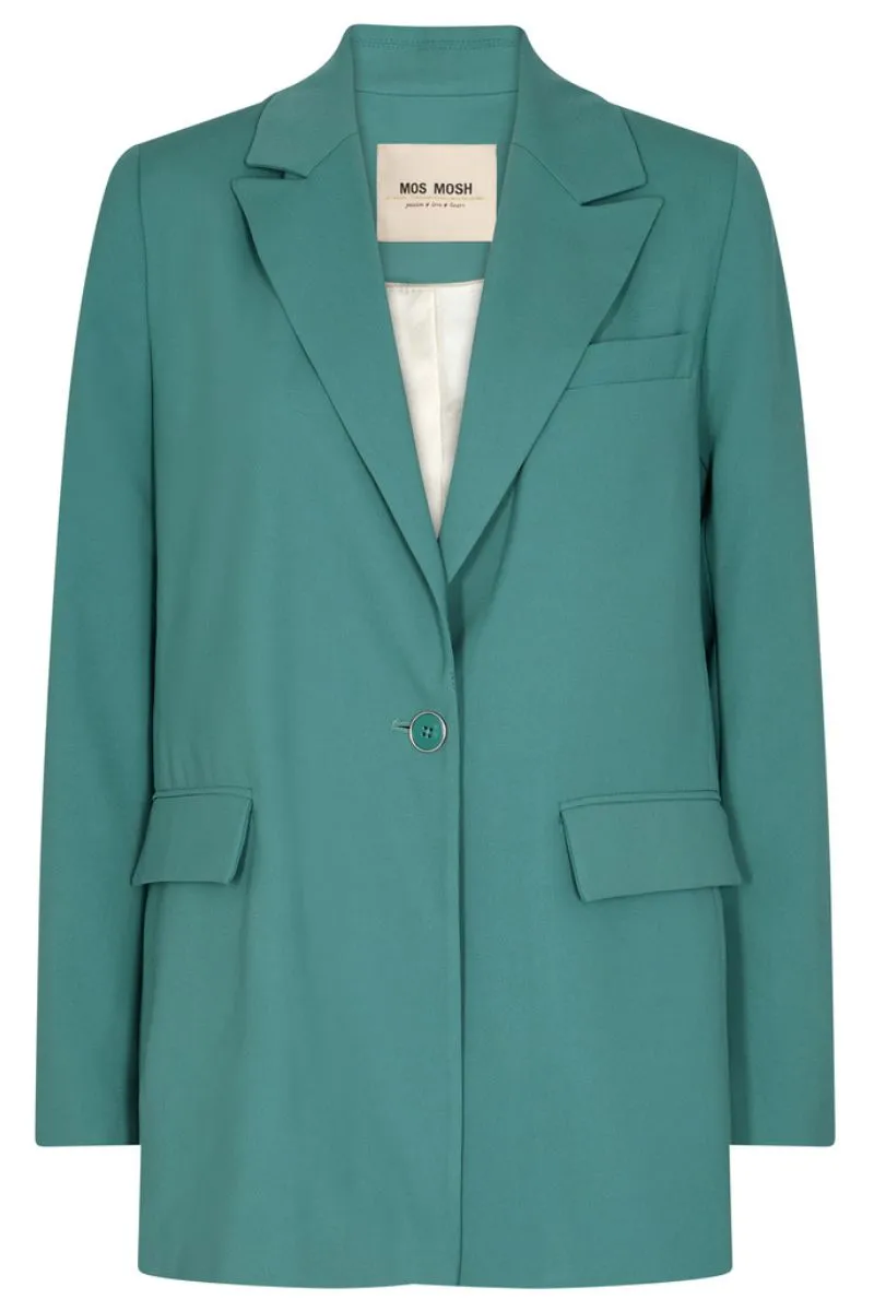 Bine Leia Blazer | Blue Spruce | Blazer fra Mos Mosh