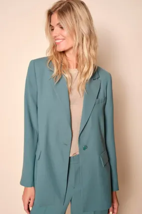 Bine Leia Blazer | Blue Spruce | Blazer fra Mos Mosh