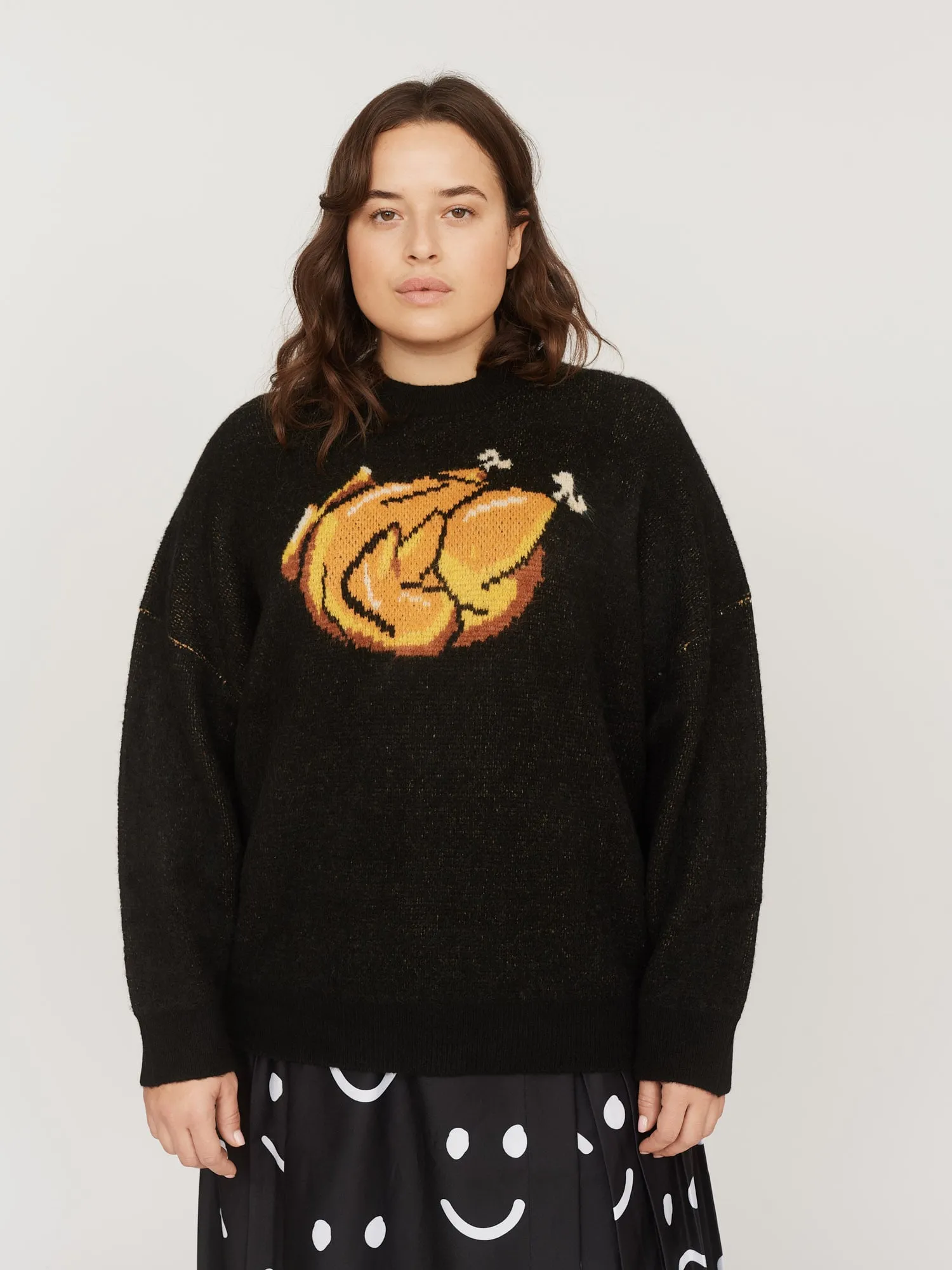 Black Roast Turkey Jumper
