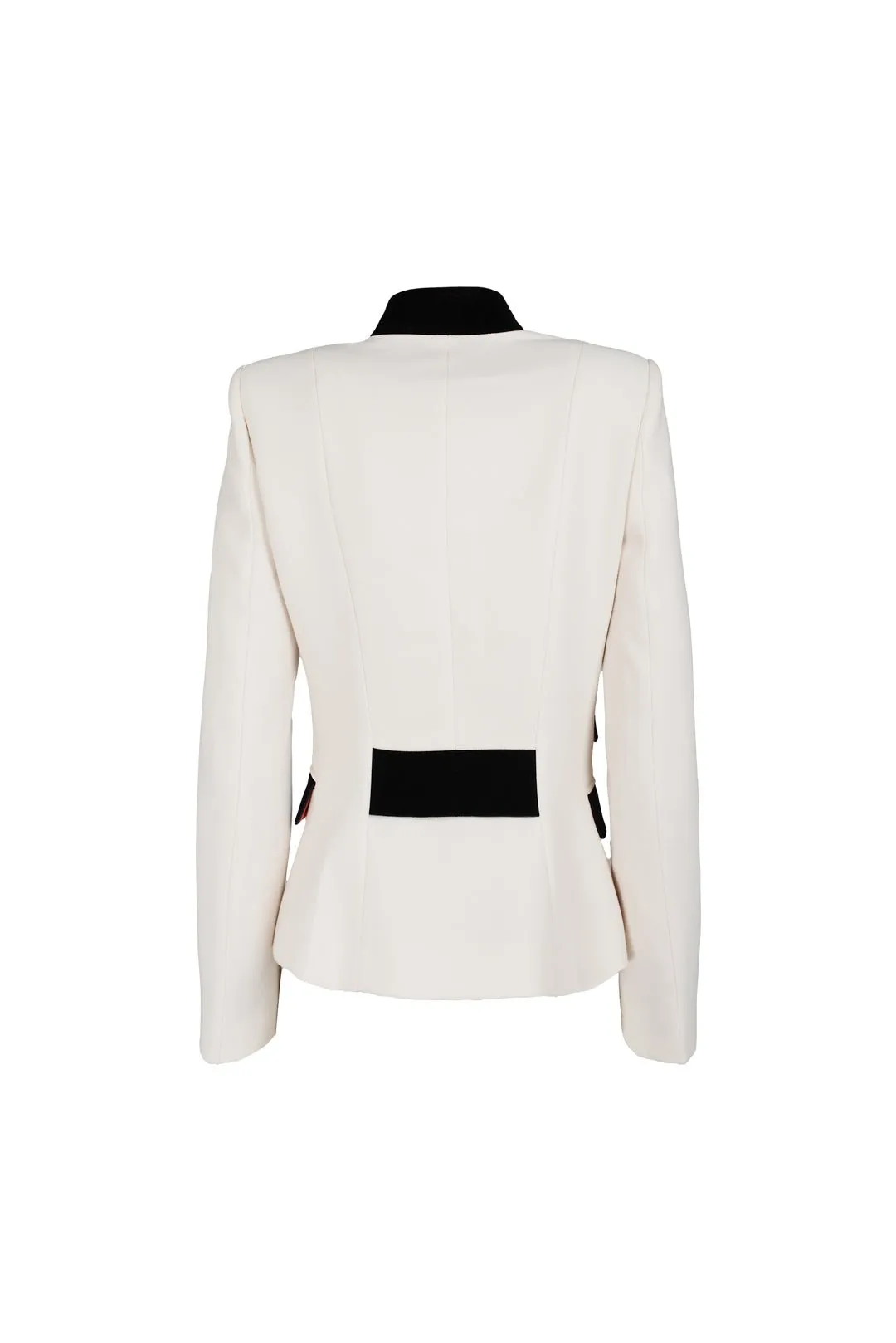 BLAZER BLANCO CON DOBLE BOLSILLO BASTIAN