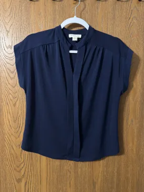 Blue Dress Shirt  - size Juniors Clothing:     S (4-7)