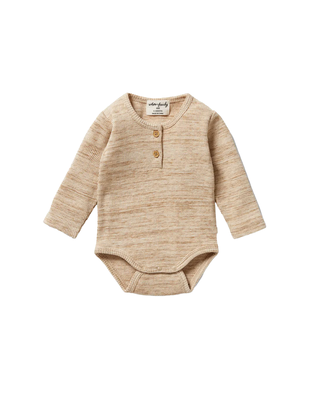 BODYSUIT WILSON & FRENCHY OATMEAL