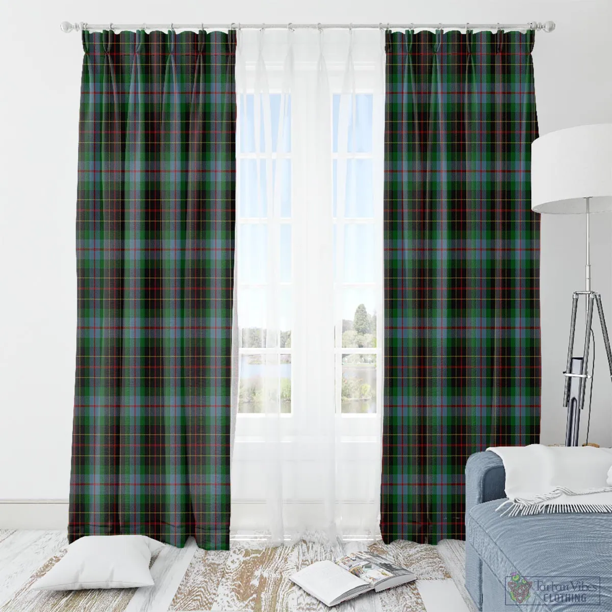 Brodie Hunting Tartan Window Curtain