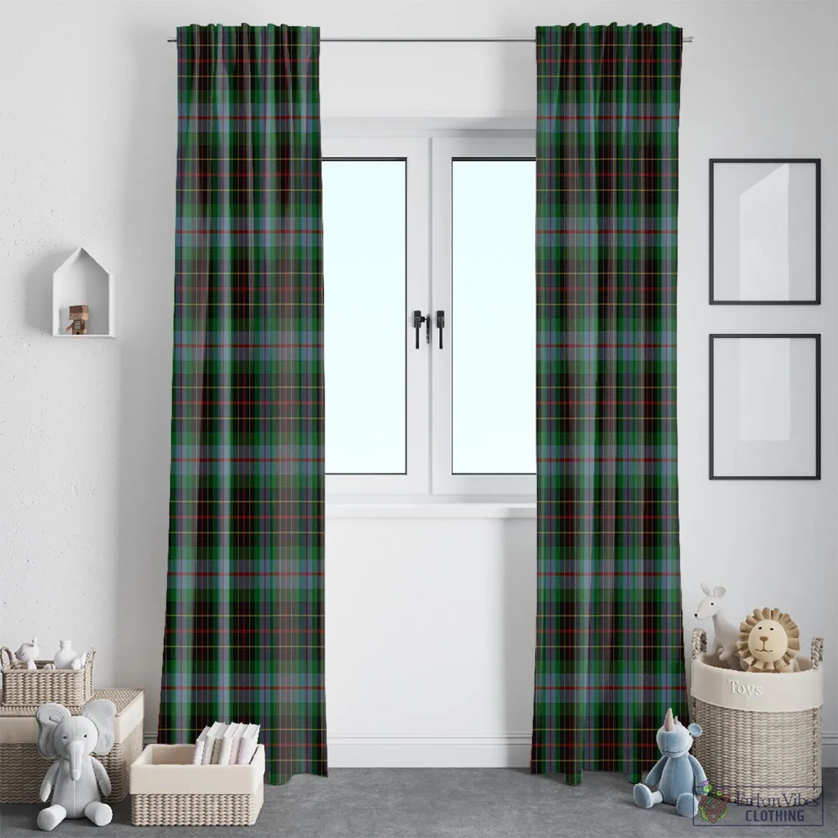 Brodie Hunting Tartan Window Curtain