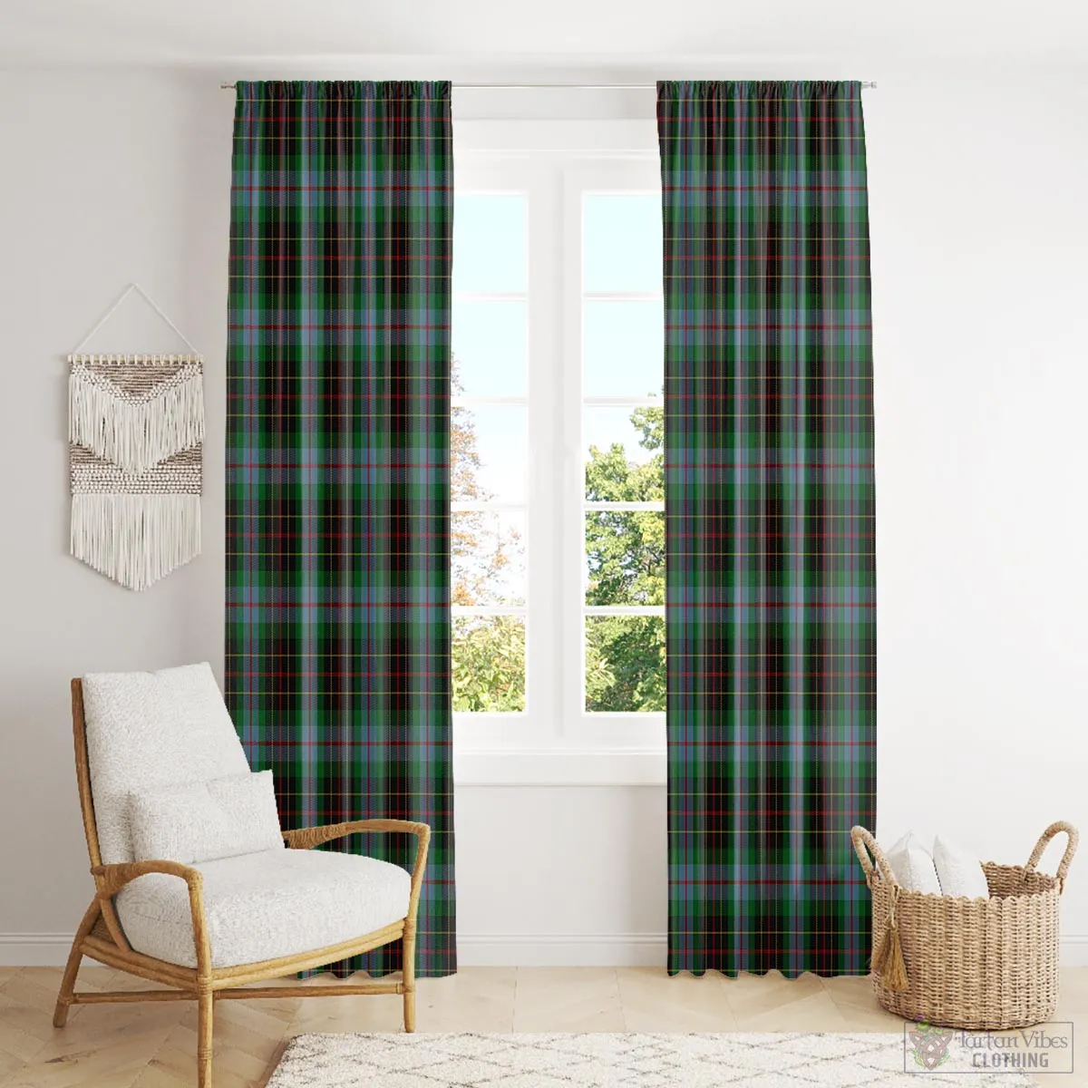 Brodie Hunting Tartan Window Curtain