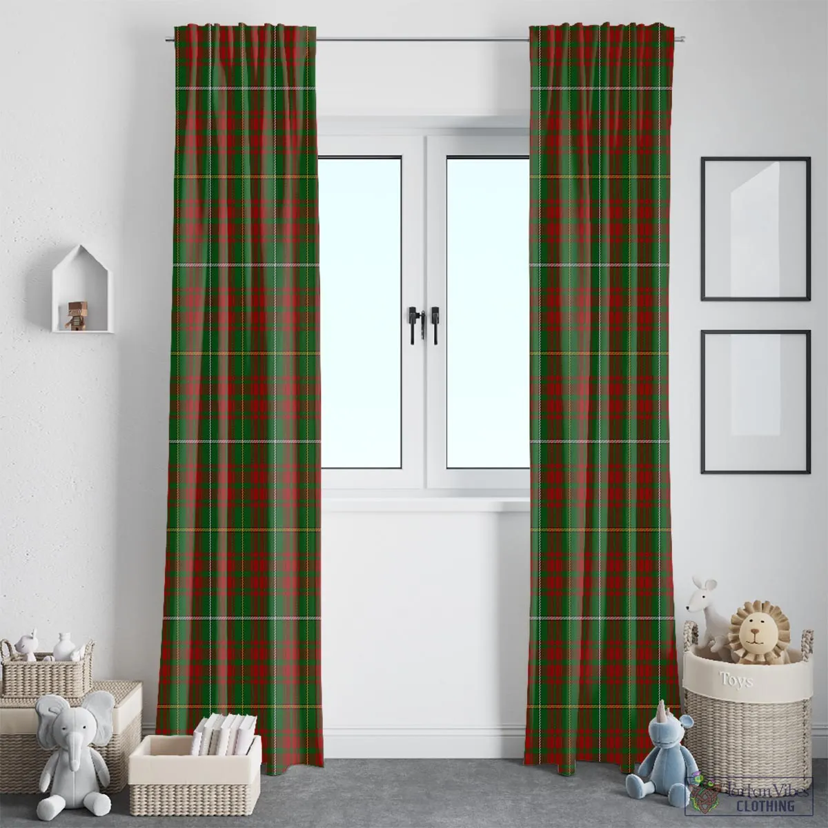 Bruce Hunting Tartan Window Curtain