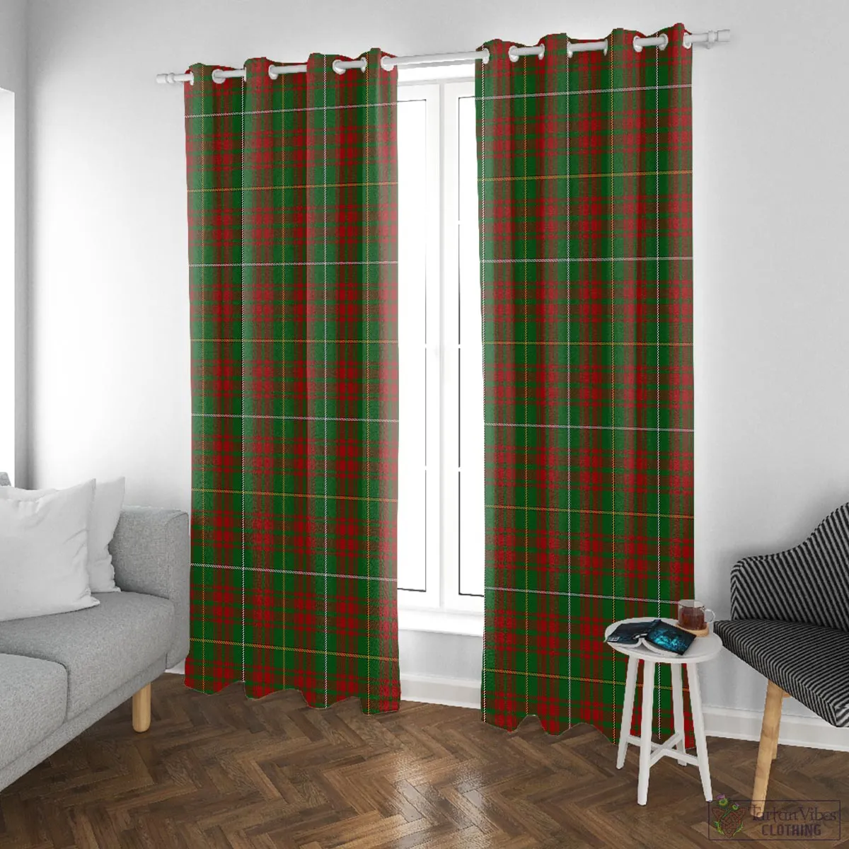 Bruce Hunting Tartan Window Curtain