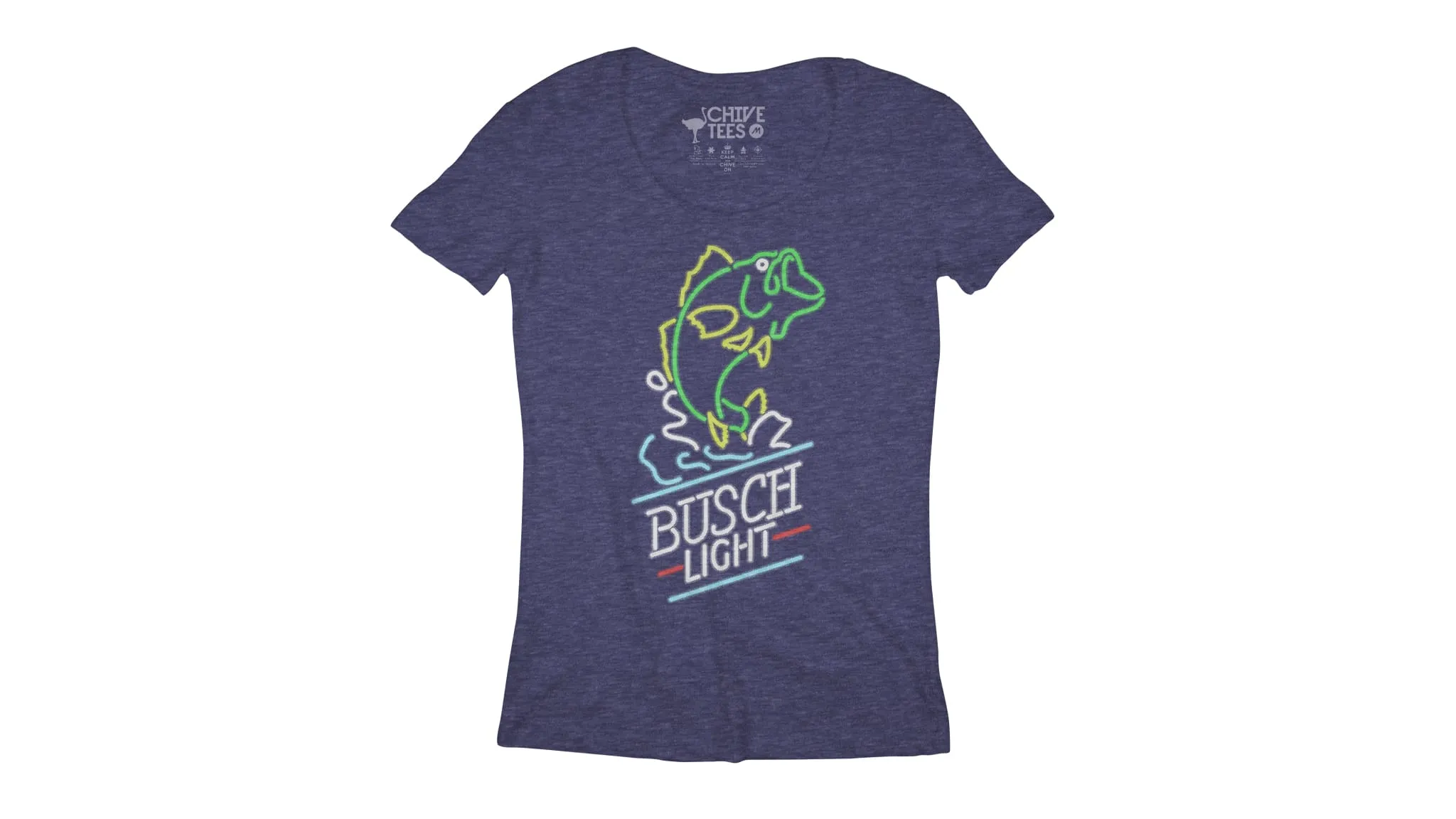 Busch Light Bass Neon Tee