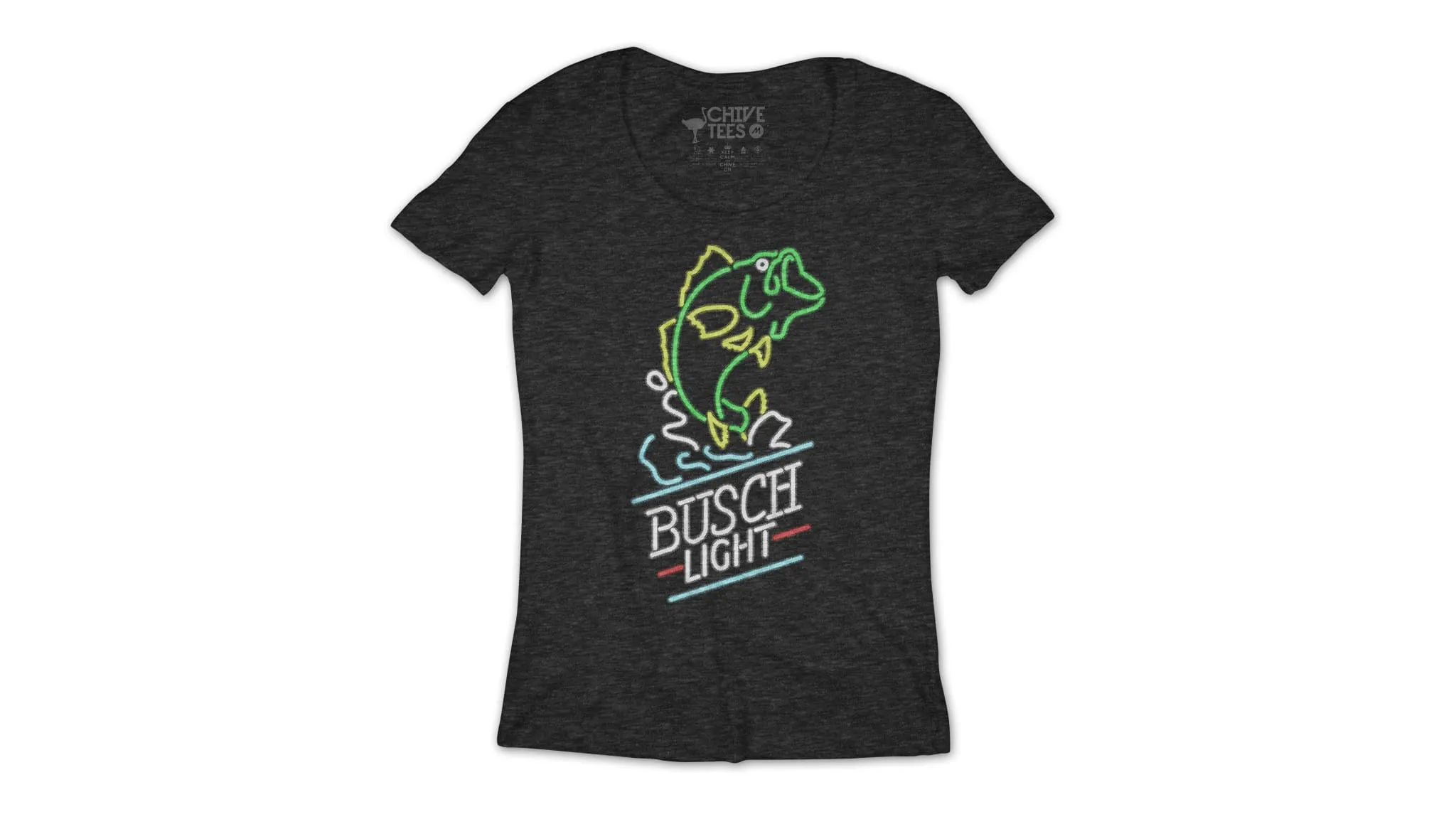 Busch Light Bass Neon Tee