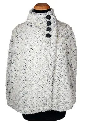 Capelet - Rosebud in Black Faux Fur - Sold Out!