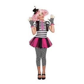 CLOWNIN' AROUND GIRL COSTUME