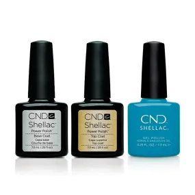 CND - Shellac Combo - Base, Top & Boats & Bikinis