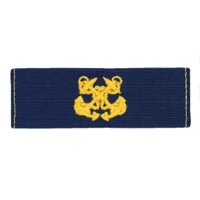 Coast Guard Embroidered Collar Device: Boatswain - Ripstop fabric