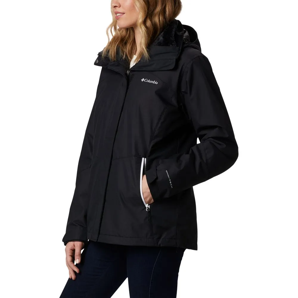 Columbia 1799243-010 Bugaboo II Fleece Interchange Jacket for Ladies - Black - 1X