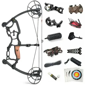 🎯Compound Bow Short Axis Archery 50-75lbs