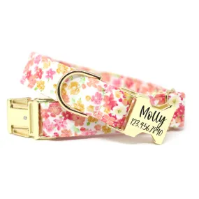 Coral Floral Stripe