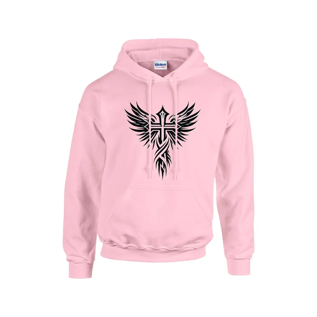CROSS WITH WINGS Hoodie For The