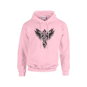 CROSS WITH WINGS Hoodie For The