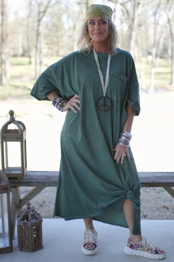 Cute Comfort Dress in Golden by Jaded Gypsy