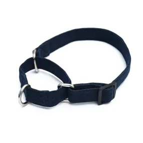 Dark Blue Denim Martingale Collar