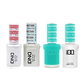 DND - #500#600 Base, Top, Gel & Lacquer Combo - Green Spring KY - #569