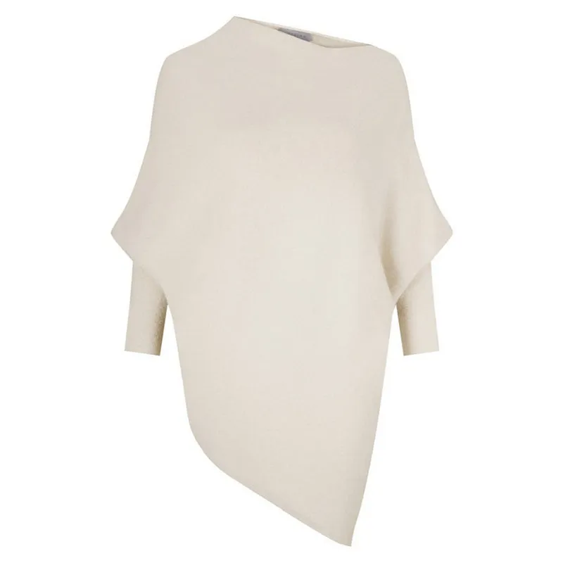 Emilie Asymetric Jumper in Cream