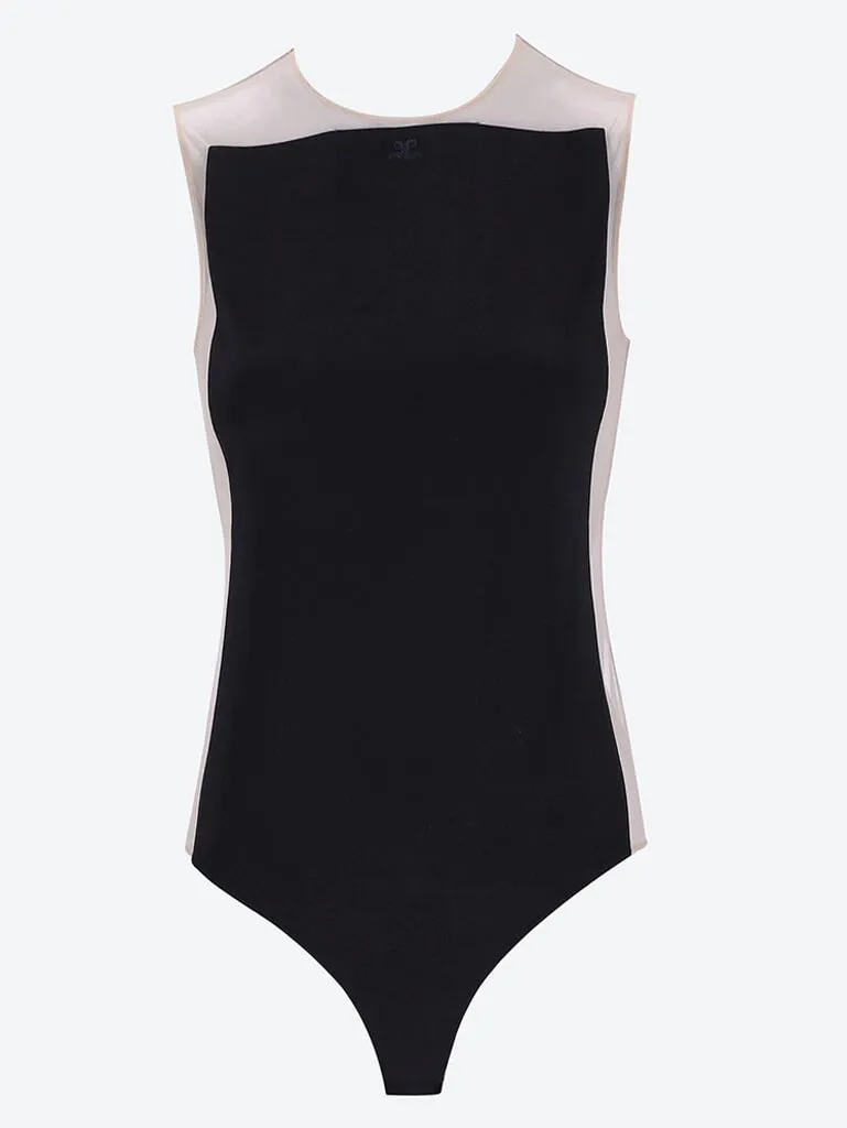 Frame illusion bodysuit