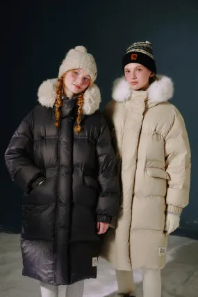 Fur Hood Volume Down Coat