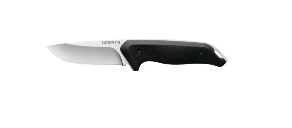 Gerber Moment Fixed Large Drop Point Knife - Black