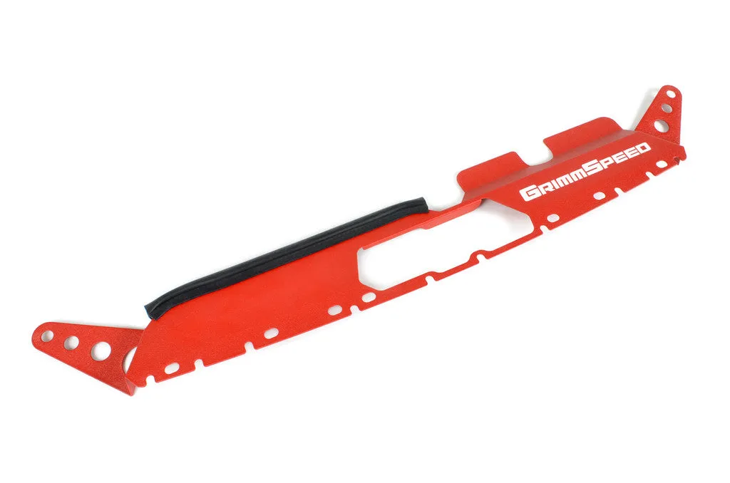 Grimmspeed Radiator Shroud RED - Subaru 15-21 WRX/STI - 096042