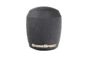 Grimmspeed Stubby Shift Knob, Stainless Steel BLACK [M12x1.25]- Manual Subaru, Focus RS - 380002